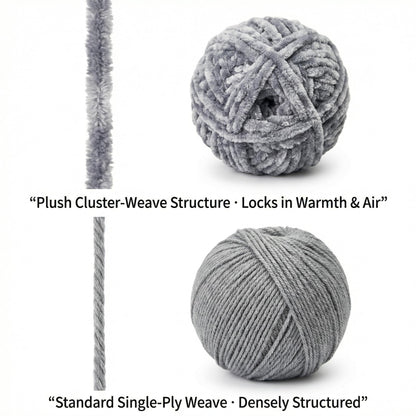 HOUSE CREATIVITY Chenille Crochet Kit for Beginners, Make 2 Ultra-Soft Cat Plushies, Amigurumi Crochet Starter Kit with Video Tutorial, Plush DIY Craft Kit with Chenille Yarn, Hook, Eyes & Stuffing
