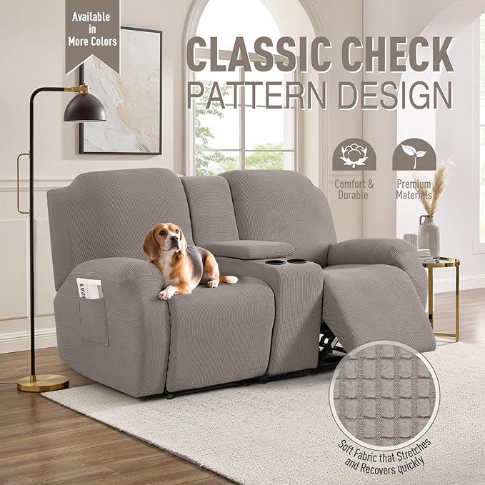 TAOCOCO Loveseat Recliner Cover