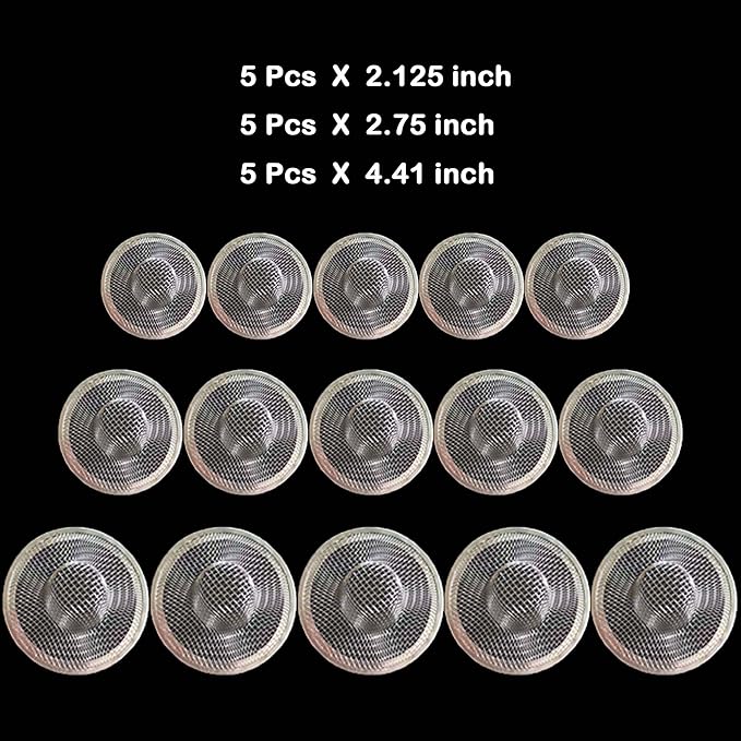 Bathroom Mesh Sink Drain Strainer Screen