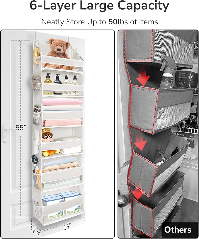 ULG 2 Pack Over The Door Organizer