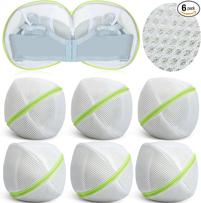 Shappy 6 Pieces Bra Washing Bag