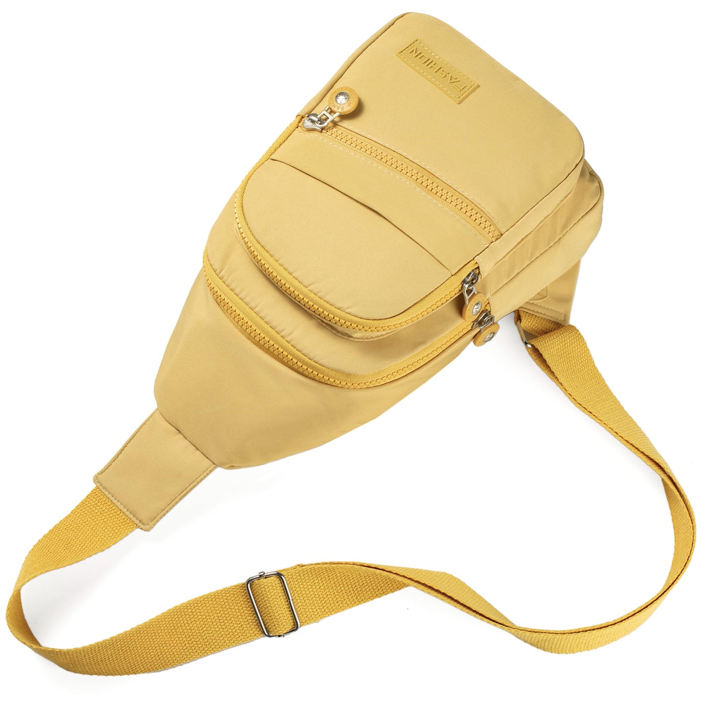 Small Sling Backpack Crossbody Sling Bag for Women, Chest Bag Daypack Fanny Pack Cross Body Bag for Outdoors Hiking Traveling - Black