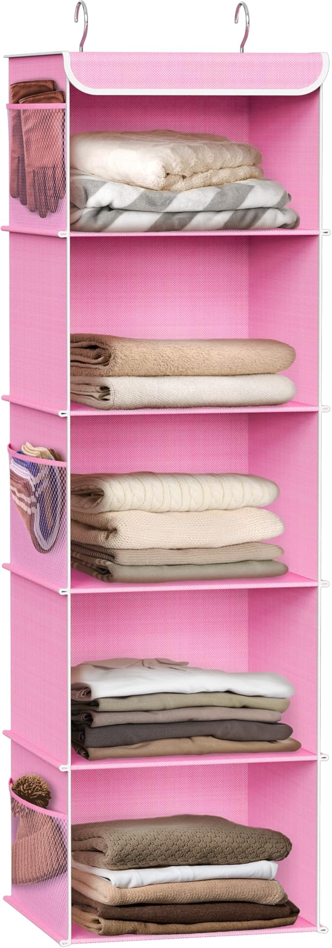Simple Houseware 5 Shelf Hanging Closet Organizer