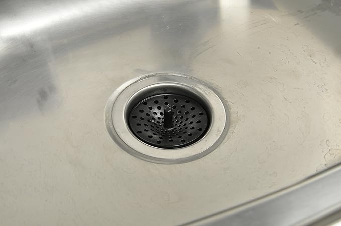 Danco Kitchen Sink Drain Garbage Disposal Strainer | Drain Protector | Black
