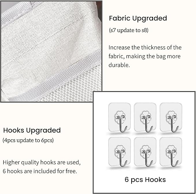 Wall Hanging Organizer Bag, WallHanging Storage Basket