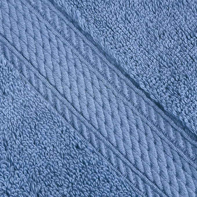 SUPERIOR Egyptian Cotton Pile Bath Sheet Set of 2, Ultra Soft Luxury Towels
