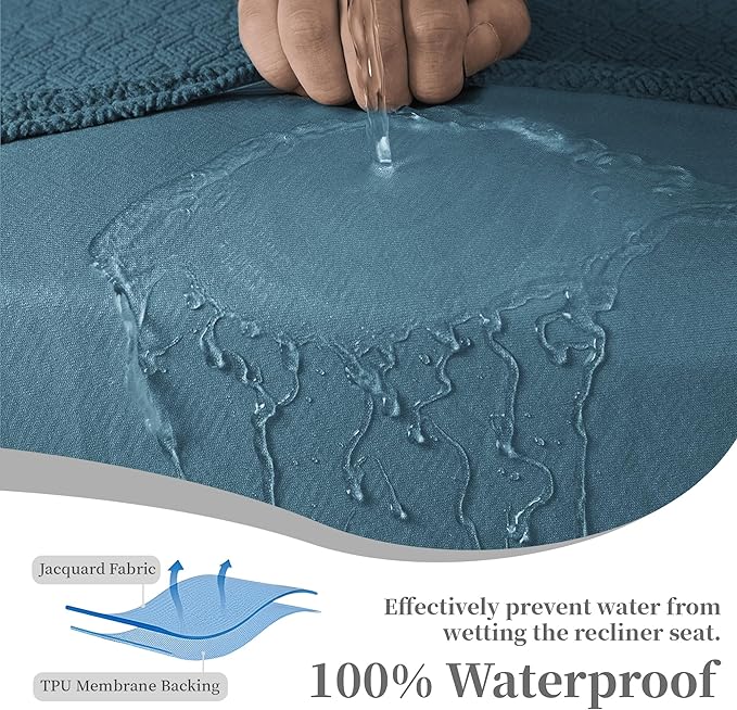 100% Waterproof Sectional Recliner Couch Covers