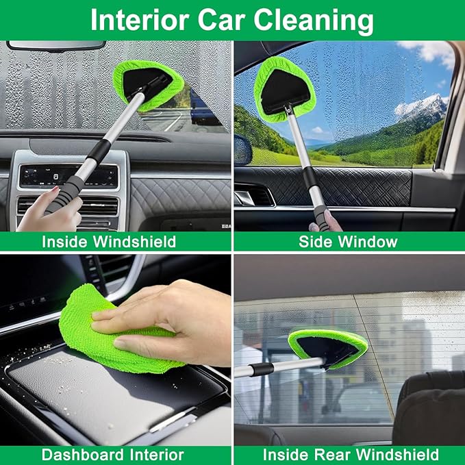 XINDELL 24-inch Windshield Cleaner Tool – Upgrade Large Head Car