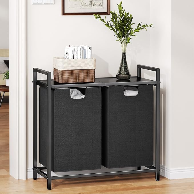Kitstorack Laundry Basket Organizer, Laundry Hamper