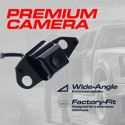 Master Tailgaters Replacement for Toyota RAV4 w/Spare Tire Carrier (2009-2012), RAV4 w/o AVM (2016-2018) Backup Camera OE Part # 86790-42020, 86790-42021