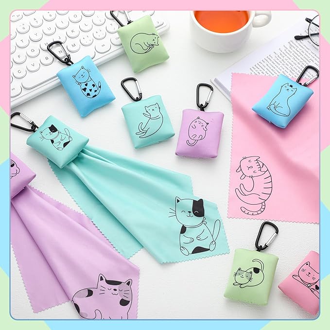 10 Pcs Microfiber Cleaning Cloth