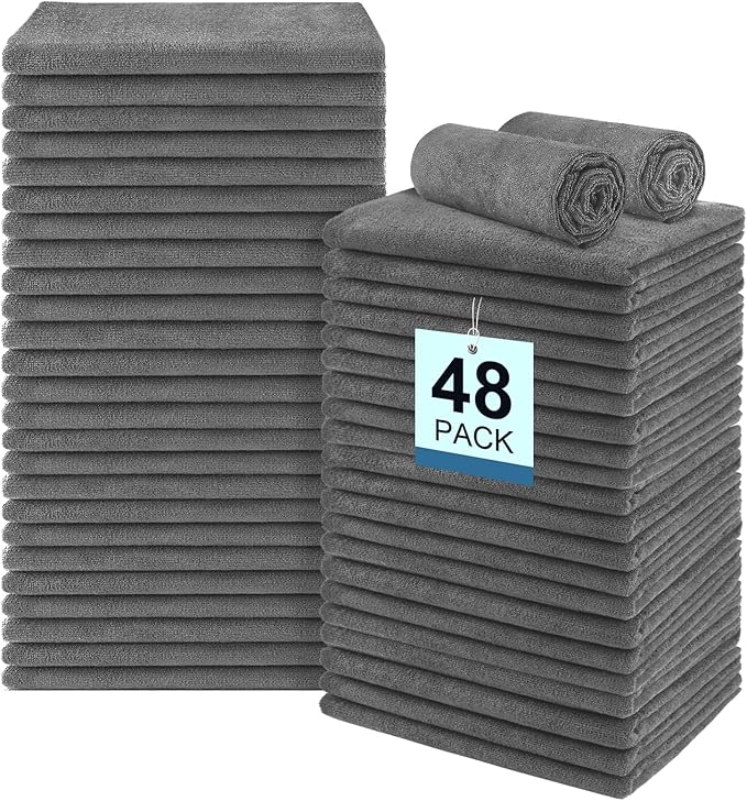 48 Pack Gym Towels Set