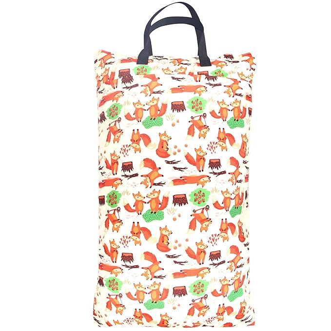 wegreeco Reusable Hanging Wet Dry Cloth Diaper Bag