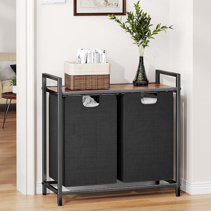 Kitstorack Laundry Basket Organizer, Laundry Hamper