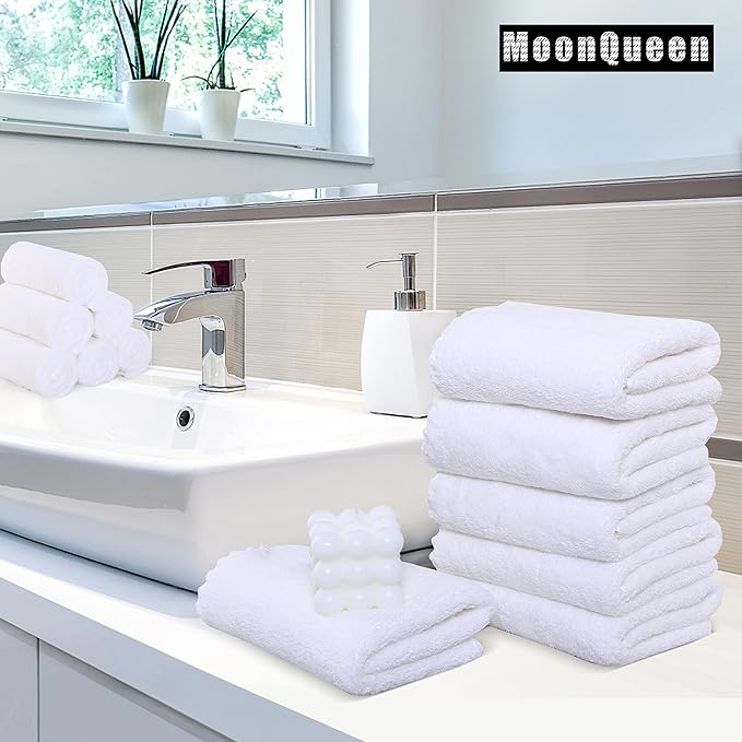 MOONQUEEN 6 Pack Premium Hand Towels