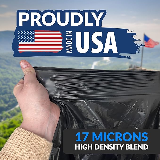 Reli. 55-60 Gallon Trash Bags Heavy Duty | 150 Count | 50-60 Gallon | Large