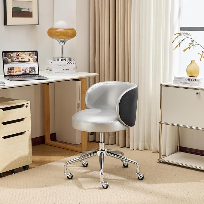 VINGLI Cute Small Swivel Desk Chair Comfy