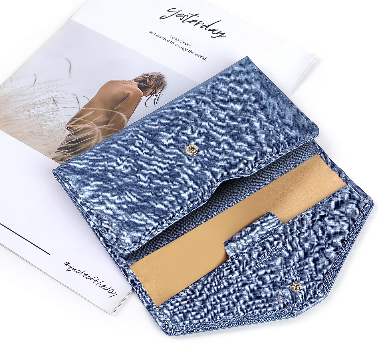 ZOPPEN Passport Holder Passport Wallet Travel Essentials Document Organizer, Passport Cover Rfid Travel Wallet Womens