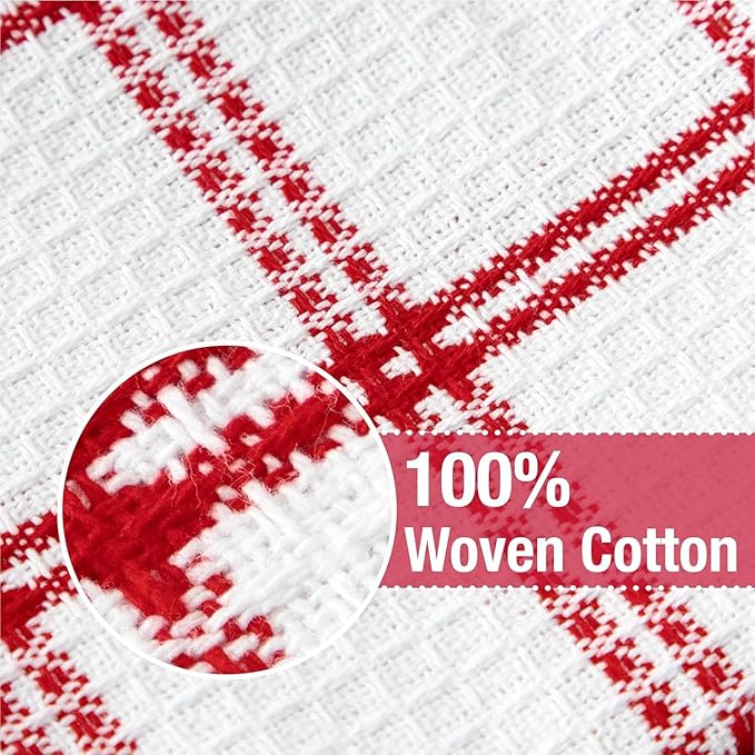 T-Fal Premium Waffle Dish Cloths: Highly Absorbent, Super Soft Long Lasting
