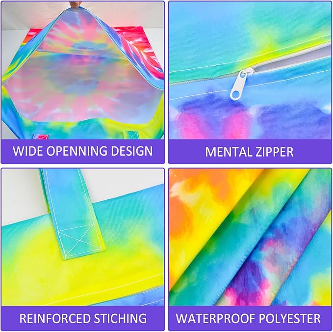 2 Pcs Large Travel Laundry Bag Waterproof