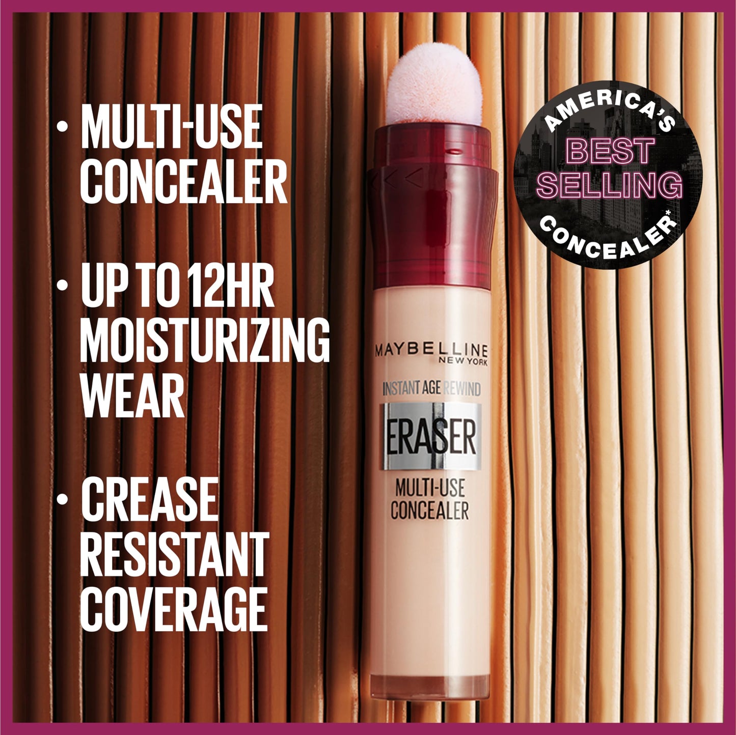 Maybelline New York Instant Age Rewind Eraser Dark Circles Treatment Concealer - 2 Fluid oz - Shade 160 - Brightener