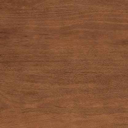 Modway Amistad 72" Solid Wood Modern Farmhouse Rectangular Dining Table in Walnut