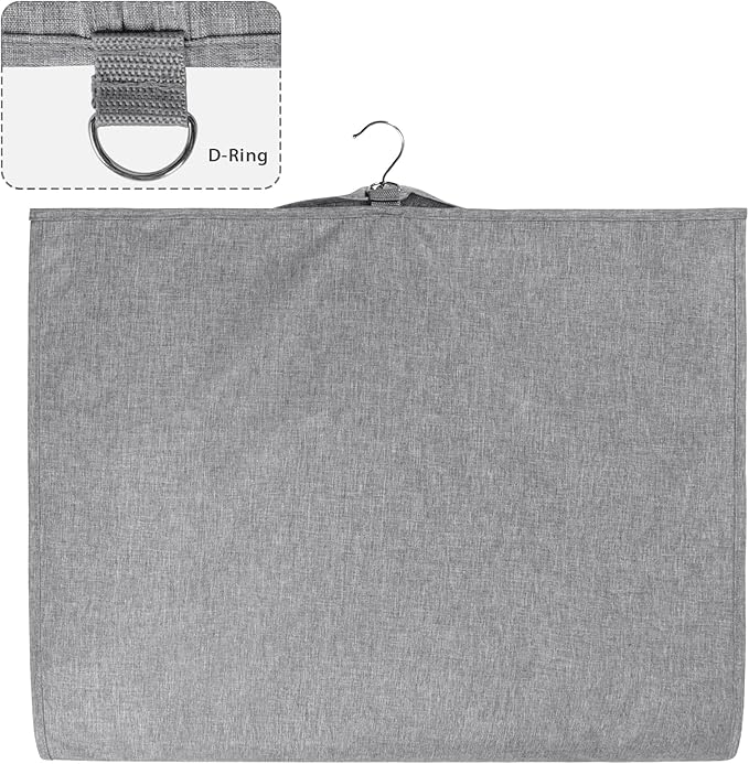 Univivi Garment Bags for Hanging Clothes, 43 Inch Suit Cover Bags for Closet