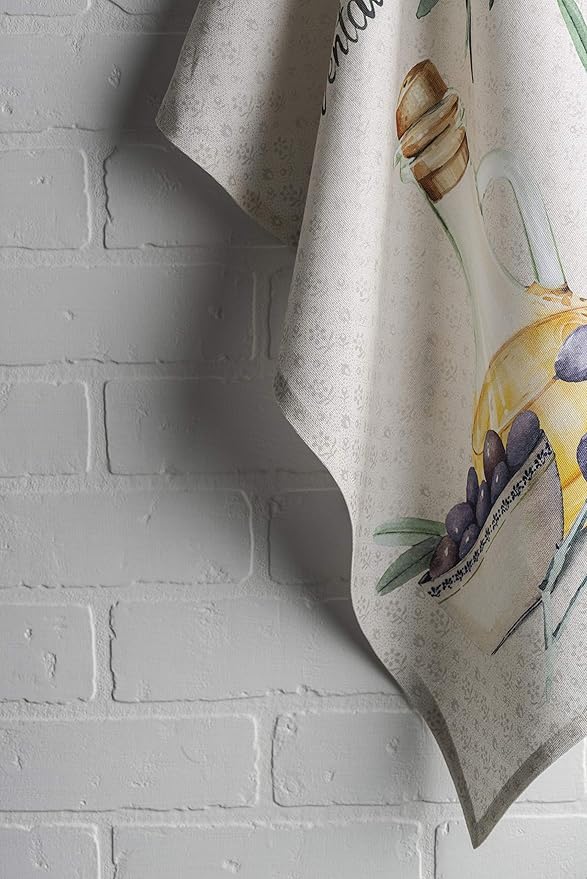 Maison d' Hermine Kitchen Towels Set of 3 100% Cotton 27.50" x 20" Reusable