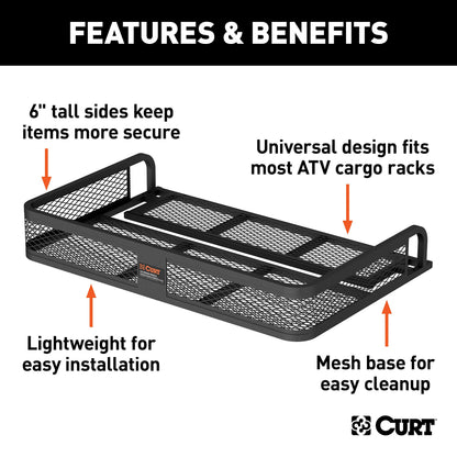 Curt Manufacturing 18101 Basket Style Cargo Carrier