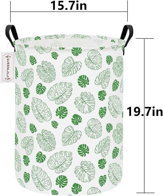 QUEENLALA Large Storage Basket, Laundry Hamper/Bathroom/Home Decor/Collapsible