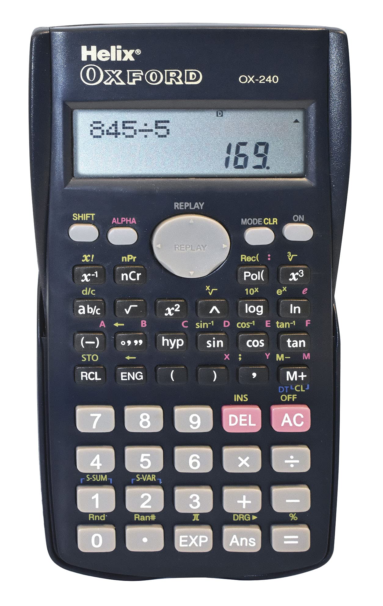 Helix Oxford Complete Back to School Stationery Set - Comprehensive Helix Oxford school supplies set including Maths Set, Pens, Ruler, Scientific Calculator & More - Ideal for High School or College