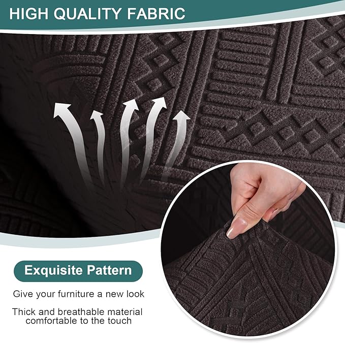 Ruaozz Loveseat Recliner Covers
