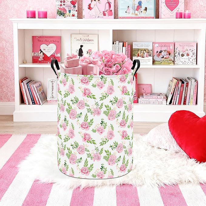 QUEENLALA Large Storage Basket, Laundry Hamper/Bathroom/Home Decor/Collapsible