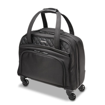 Kensington Laptop Roller Case - Contour 2.0 Executive Balance Laptop Spinner for up to 15.6" Inch Laptops, Wheeled Laptop Case with Tote Bag Style, Ideal Cabin Bag, Black, K60380WW