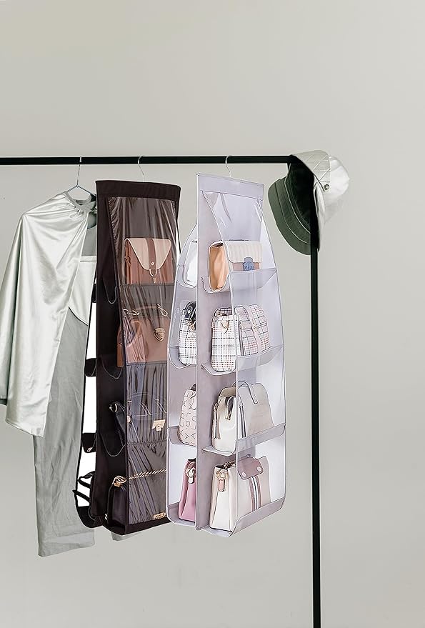 AARAINBOW 2 Packs Hanging Handbag Purse Organizer, Handbag Organizer