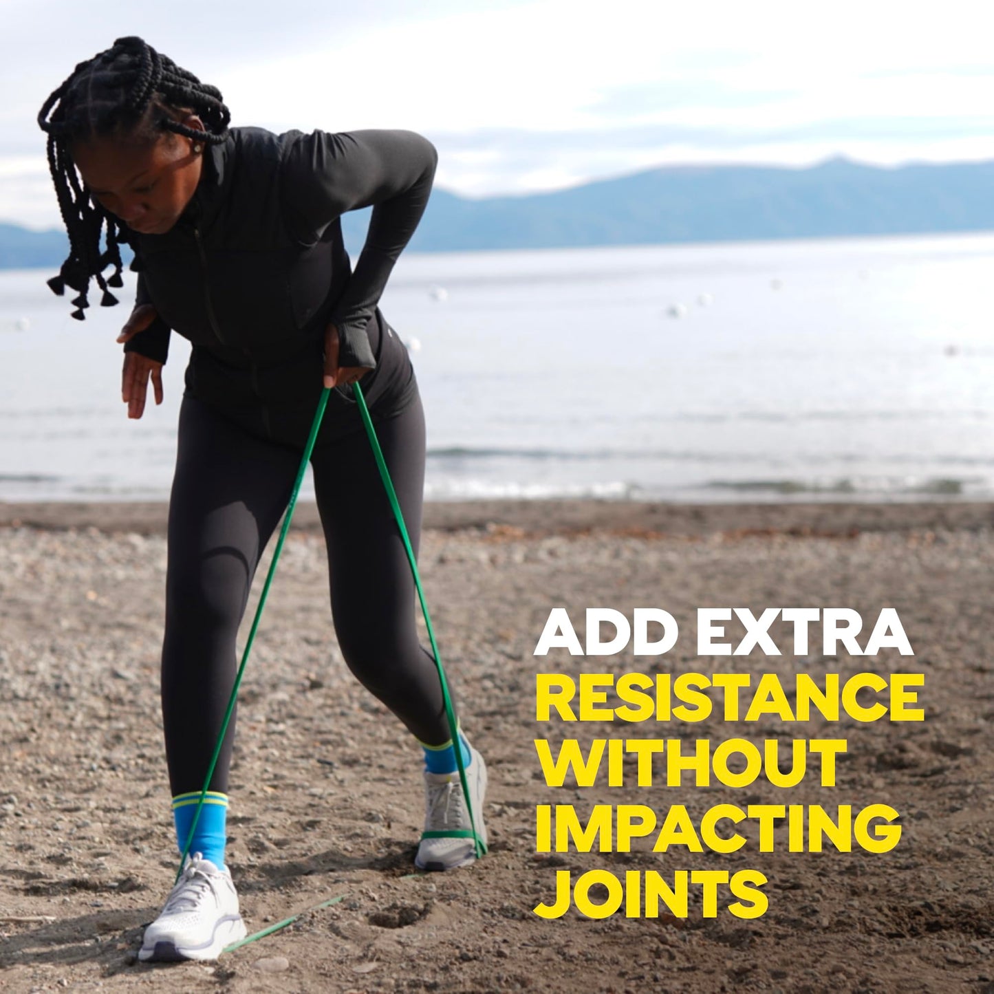 TRX Training Strength Band Set for Working Out, Full-Body Resistance Bands for Home and Gym Use, 79.5-Inch Circumference, 5 – 70 Pounds, Pack of 4