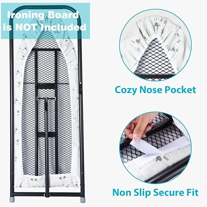 Seiritex Over The Door Ironing Board Cover 13 x 37 inch, Small Iron Board Cover