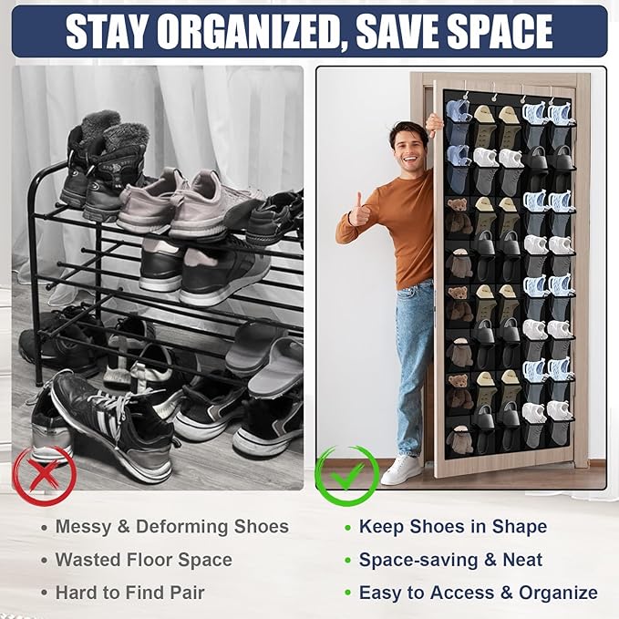 Over the Door Shoe Organizer