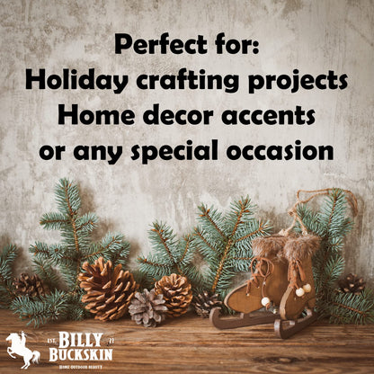 20 Large Natural Pine Cones for Crafts, 3" to 4" Tall Pine Cones Craft for Table, Home Decor, Vase Fillers, Desk & Christmas Trees, Unscented Pinecones Crafts Ornament for Decorating by Billy Buckskin