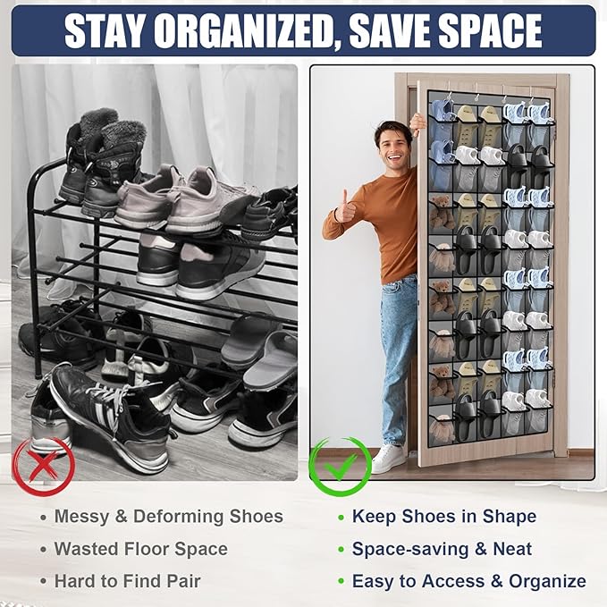 Over the Door Shoe Organizer