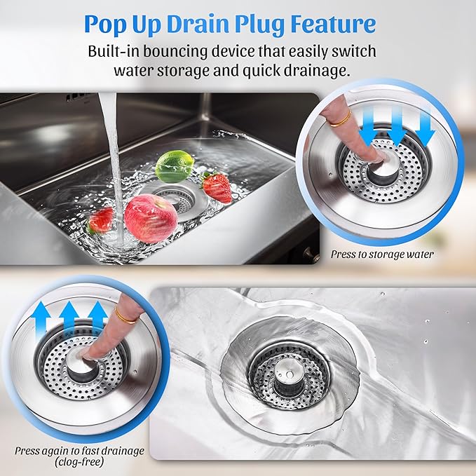 NinjaTiger Kitchen Sink Drain Strainer