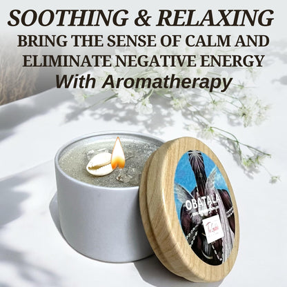 Obatala Spiritual Offering Candle (Small 4oz)