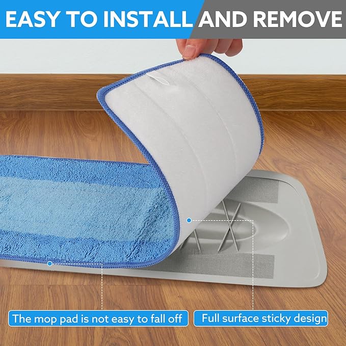 6 Pack Microfiber Cleaning Pads are Compatible