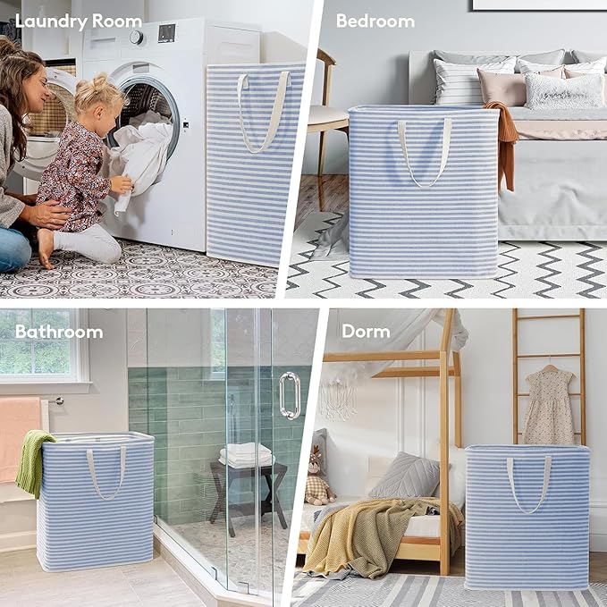 Lifewit 1 Pack Laundry Hamper Large Collapsible Laundry Baskets, Freestanding