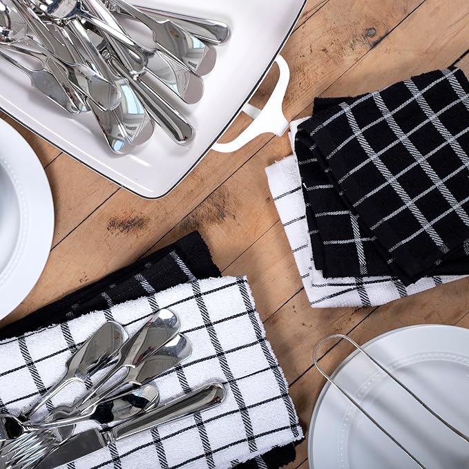 Ritz Premium 3-Pack Kitchen Towel & 6-Pack Dish Cloth Set