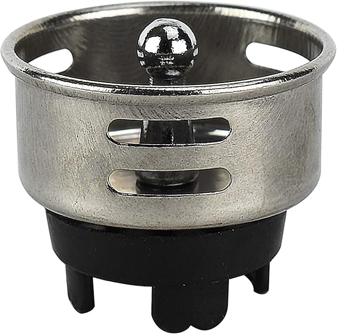 Plumb Pak 878PC Keeney Stainless Steel Junior Duo Bar Sink Strainer