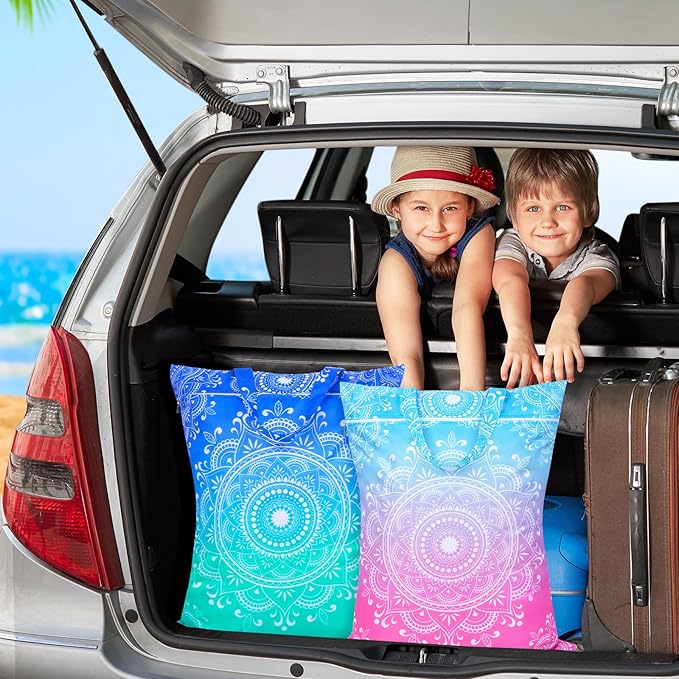 2 Pcs Large Travel Laundry Bags