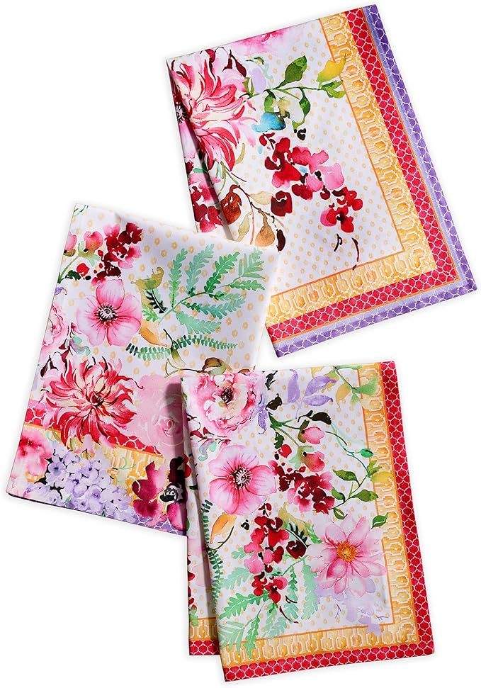 Maison d' Hermine Kitchen Towel 100% Combed Cotton Premium Set of 3