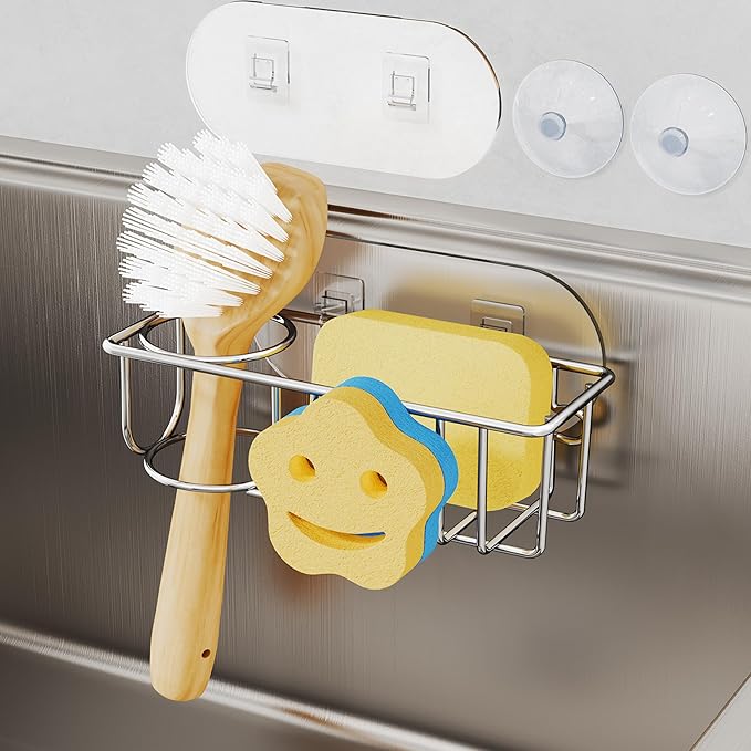 HapiRm Sink Caddy Sponge Holder