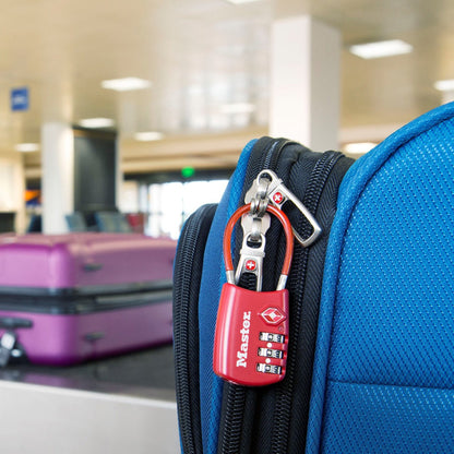 Master Lock 4688D Set Your Own Combination TSA Approved Luggage Lock, 1 Pack, Assorted
